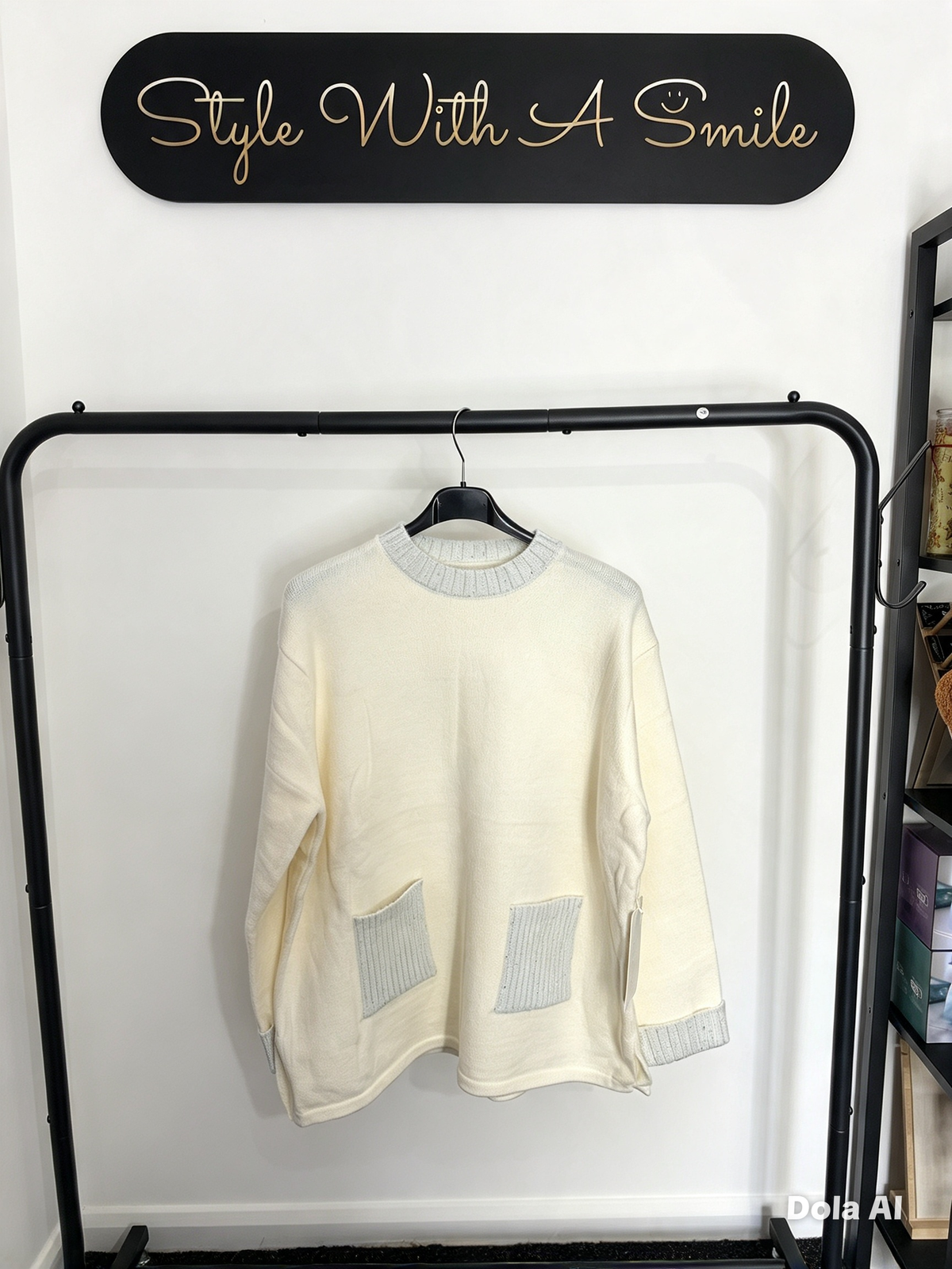 Suki - Sparkle Jumper With Pockets