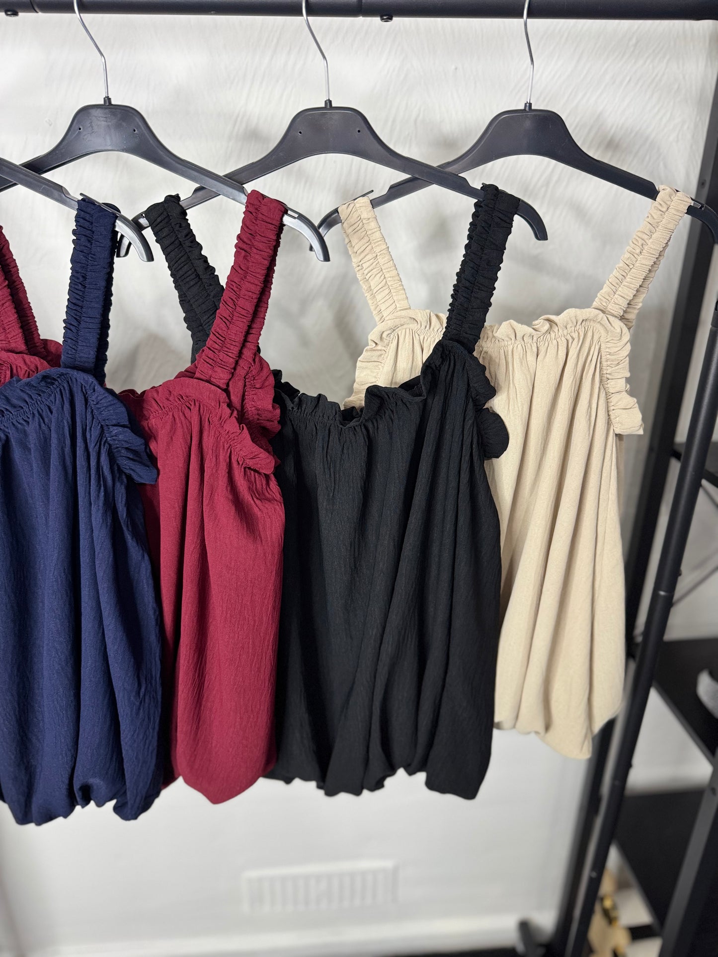 Chloe - Bubble Hem Vest