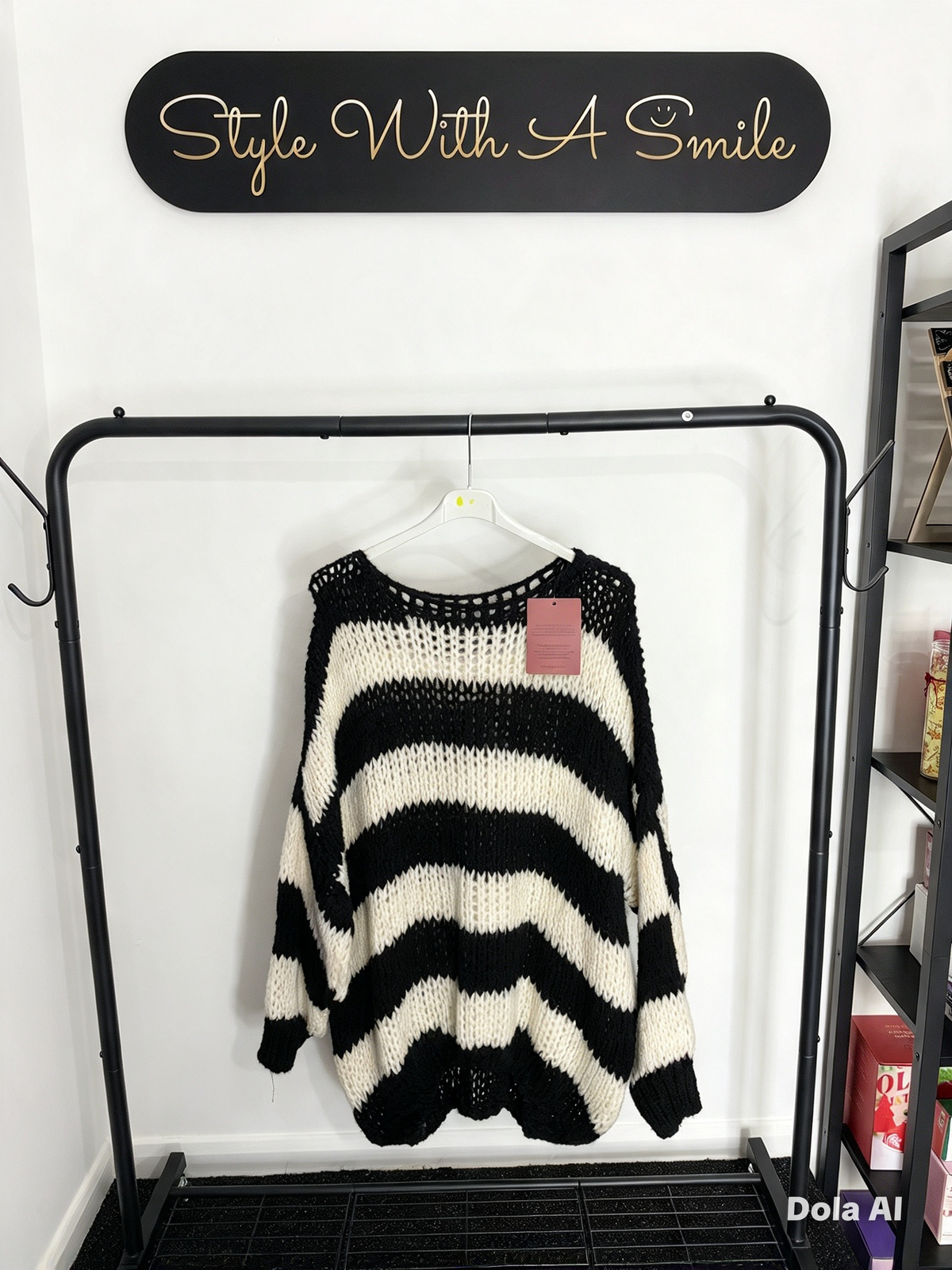 Shay - Chunky Knit Stripe Jumper
