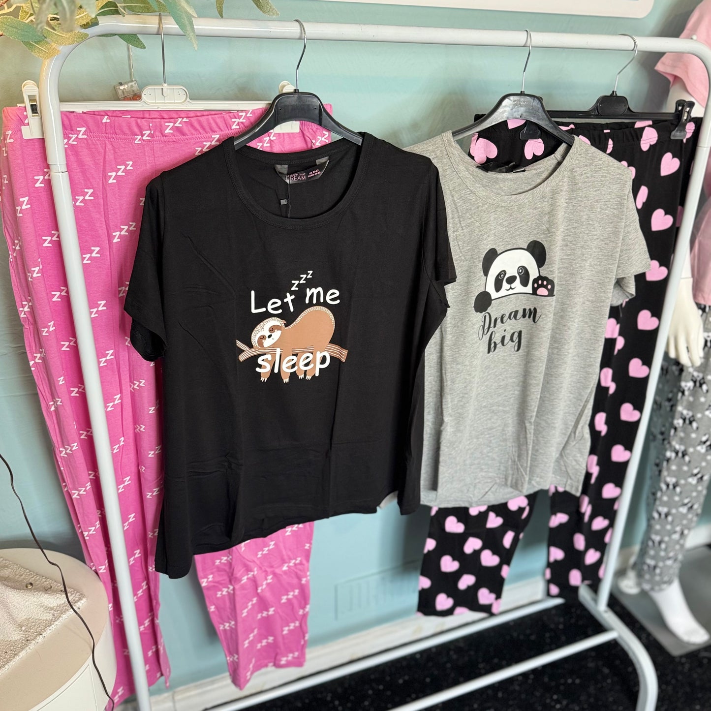 Assorted Designs Pyjamas - Nightwear Womenswear Shortsleeve.