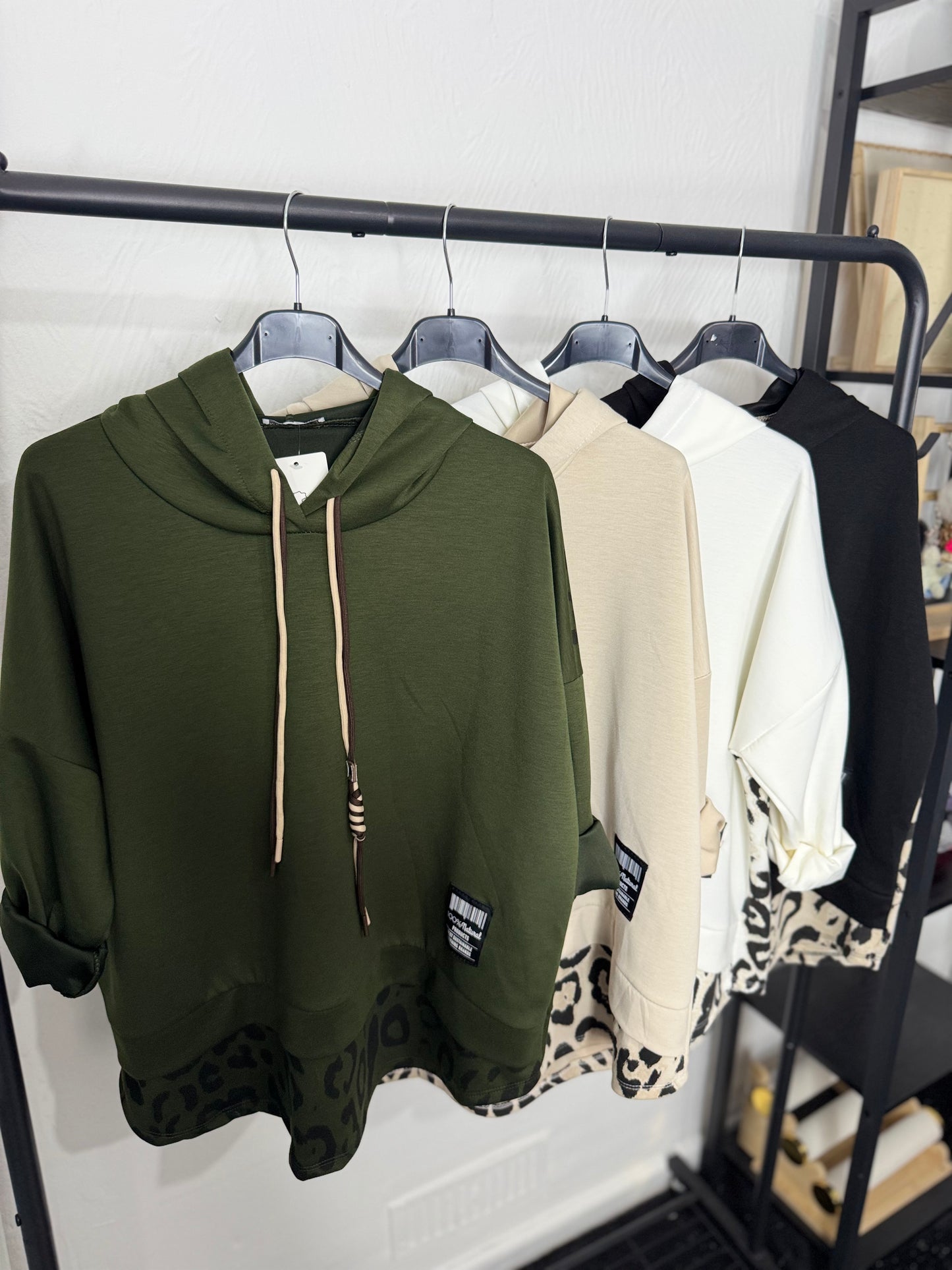 Lisa - Leopard Print Hoodie