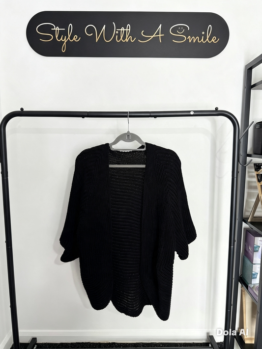 Clara - 3/4 Sleeve Knitted Cardigan