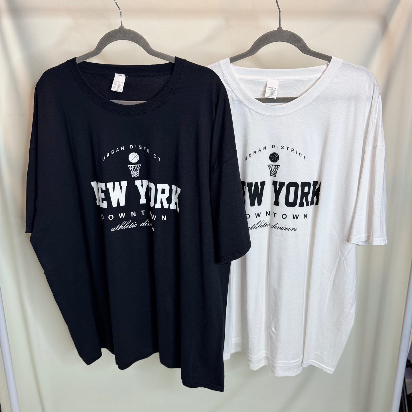 Bella - New York Oversized Cotton T Shirt