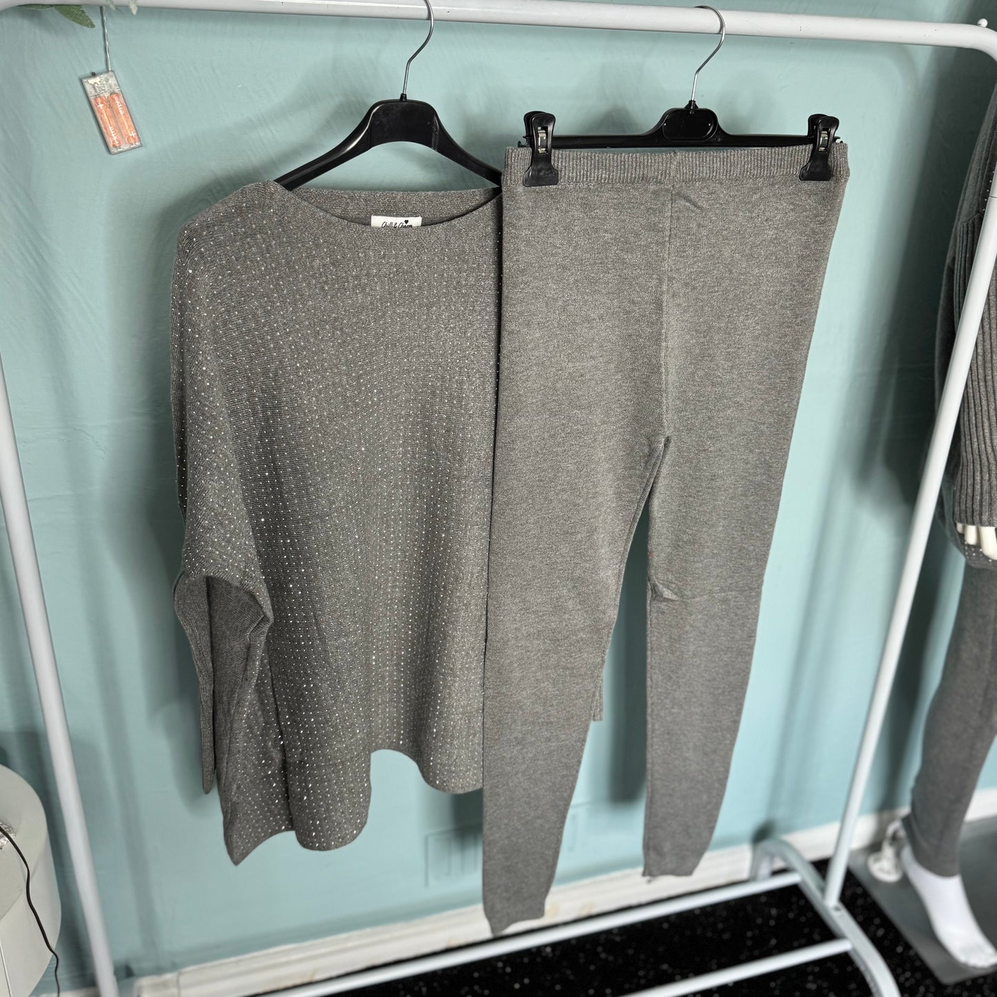 Freya - Diamanté Lounge Set - Womenswear Loungewear.