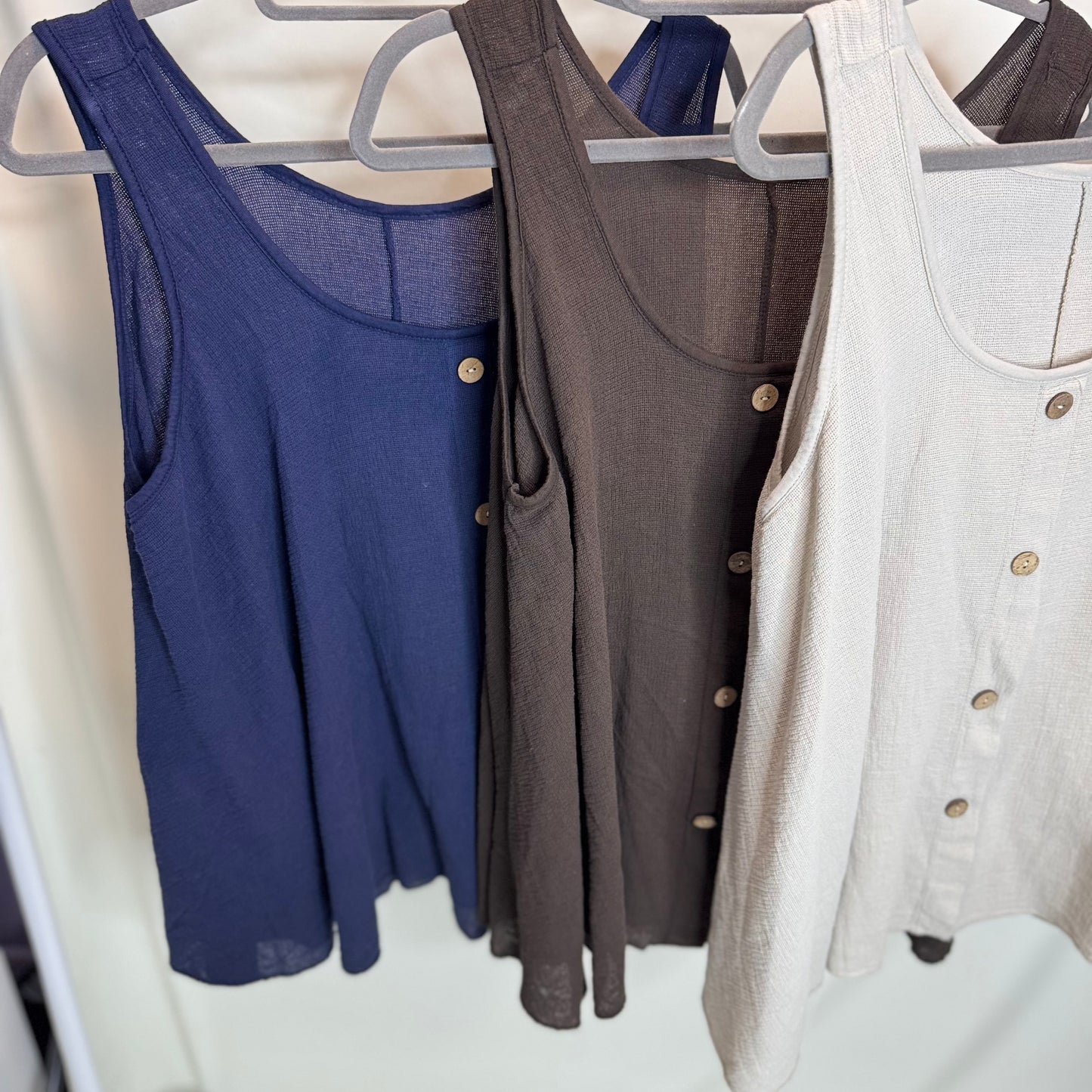 Darla - Button Detailing Vest