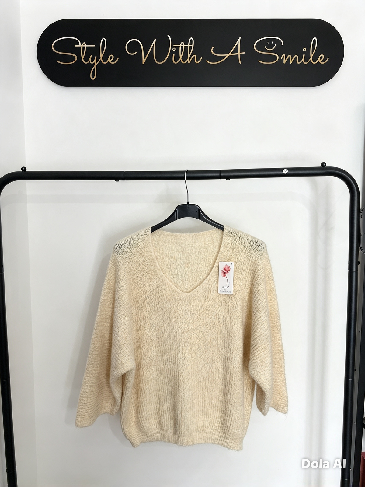 Maxine - Plain Knit Jumper