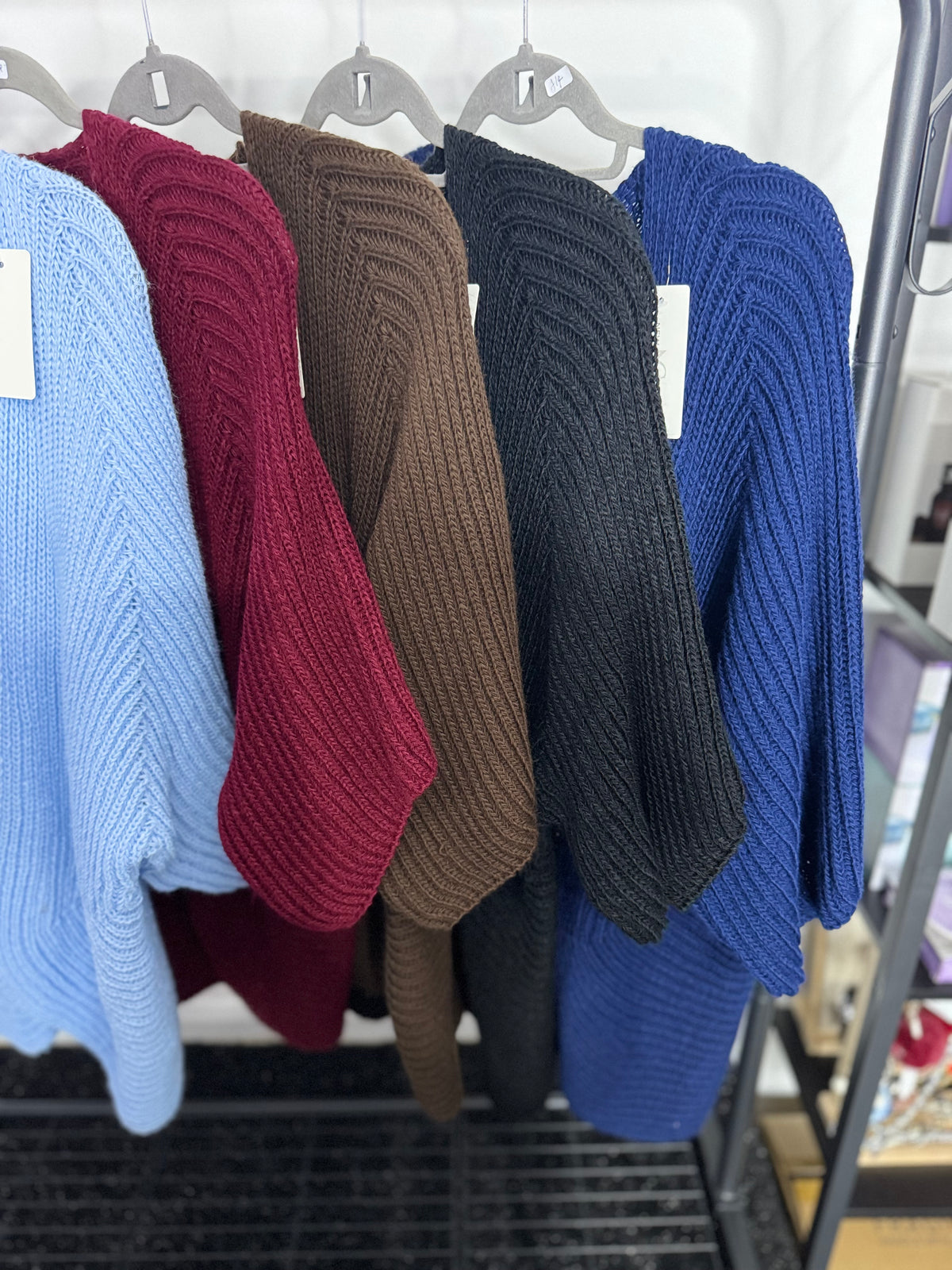 Clara - 3/4 Sleeve Knitted Cardigan