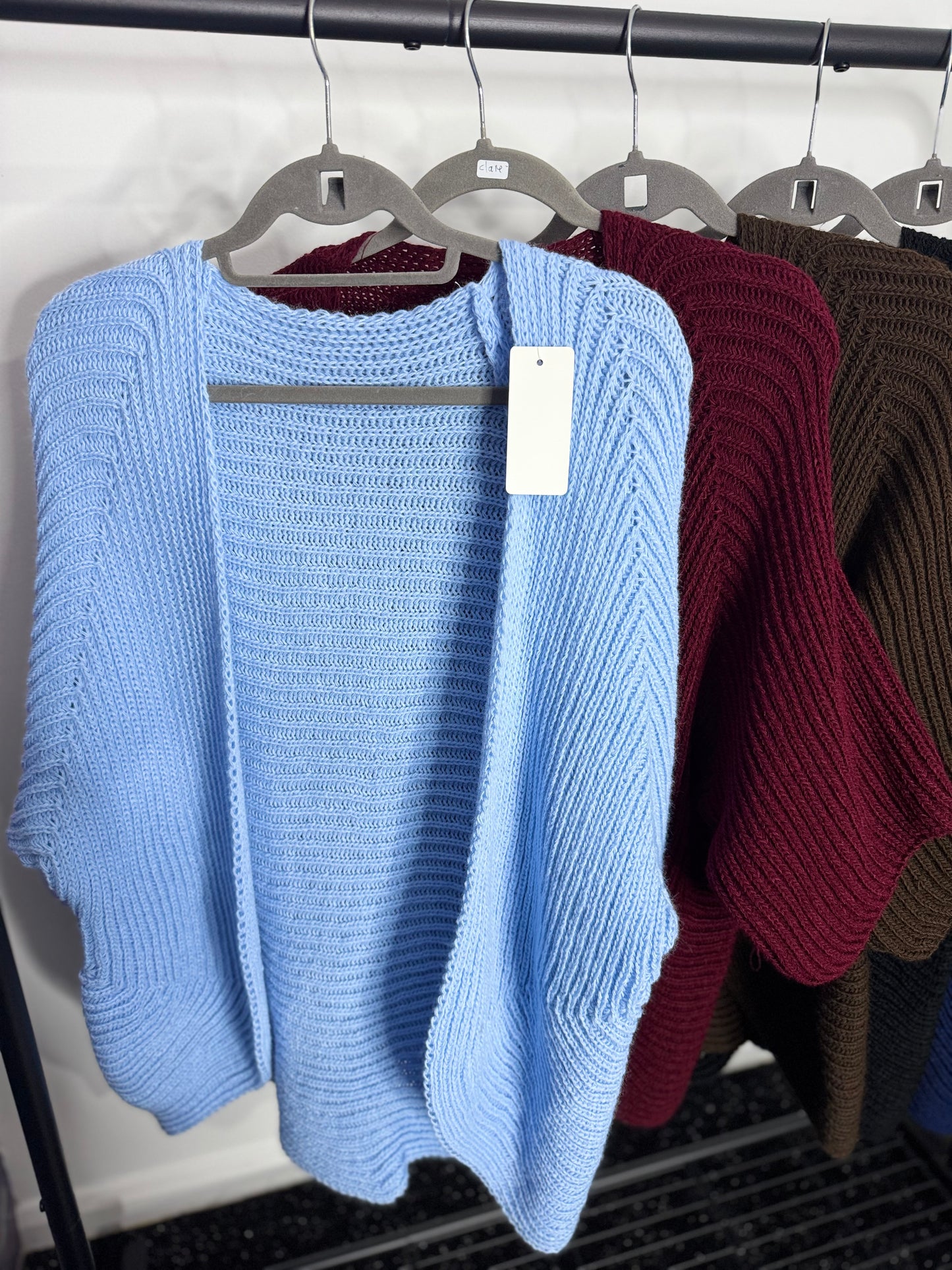 Clara - 3/4 Sleeve Knitted Cardigan
