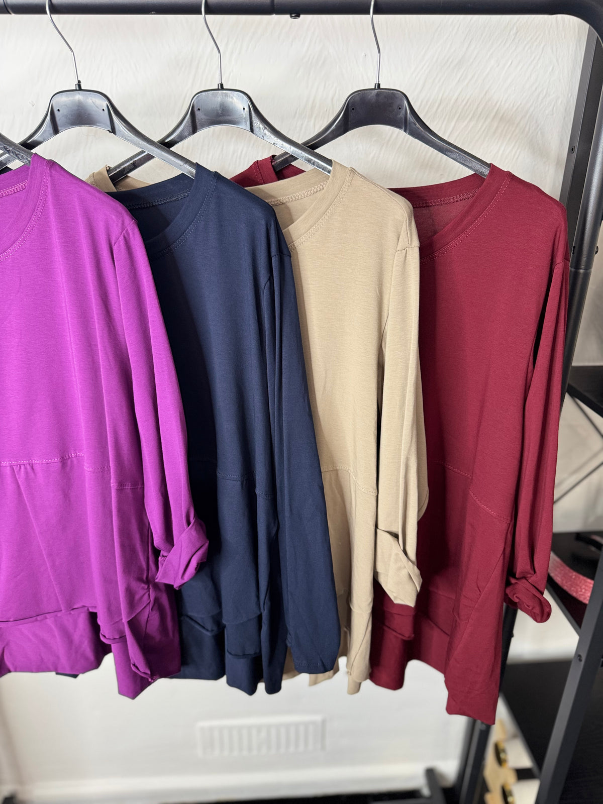 Krissy - Long Sleeve Layered Top