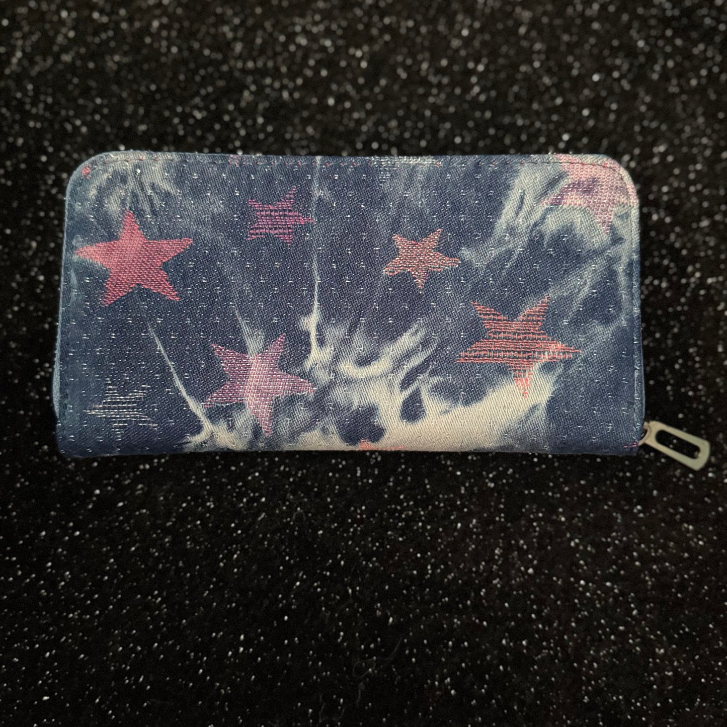 Denim Sparkle Star Purse.