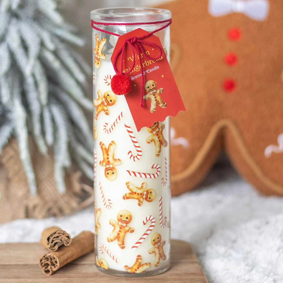 Warm Gingerbread Scented Candle