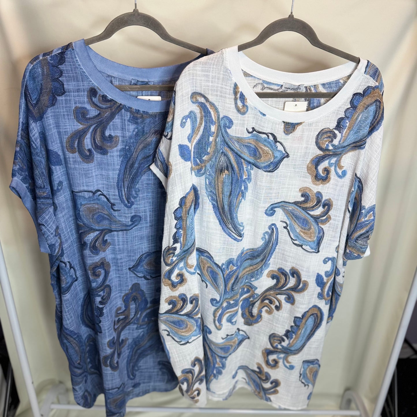 Mandy - Paisley Print Midaxi Dress