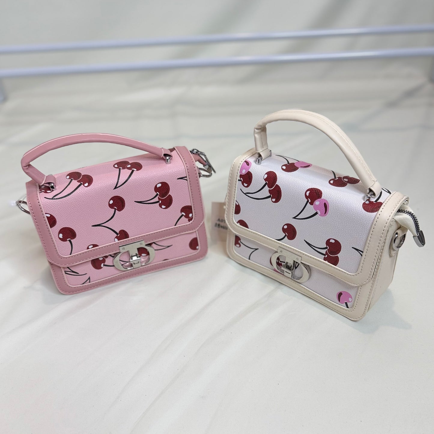 Cherry Print Cross Body/Handbag