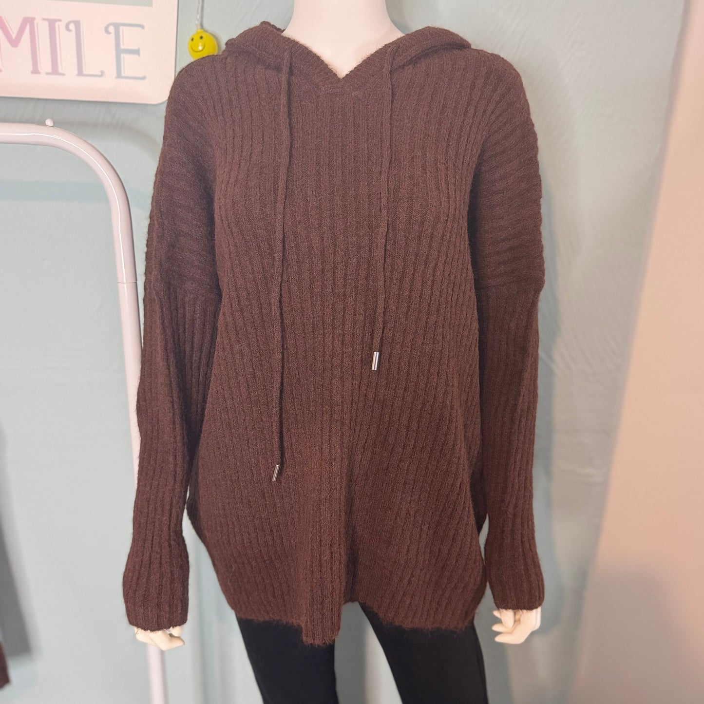 Daisy - Knitted Oversized hoodie - up to a UK 24 - Knitwear Womenswear