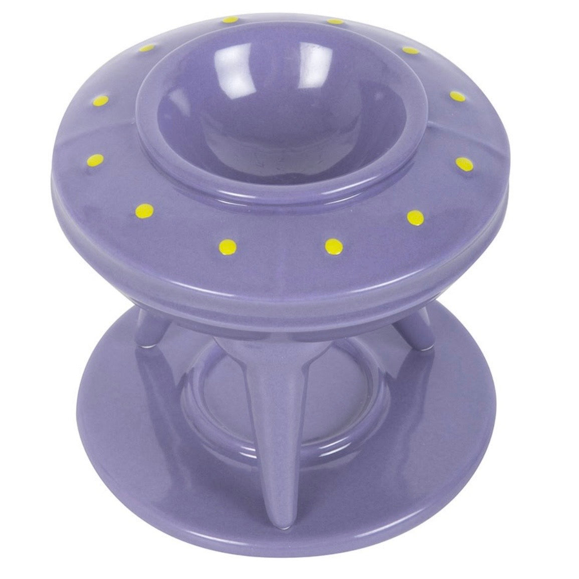 UFO Wax Warmer and Oil Burner With Lime Wax Melt