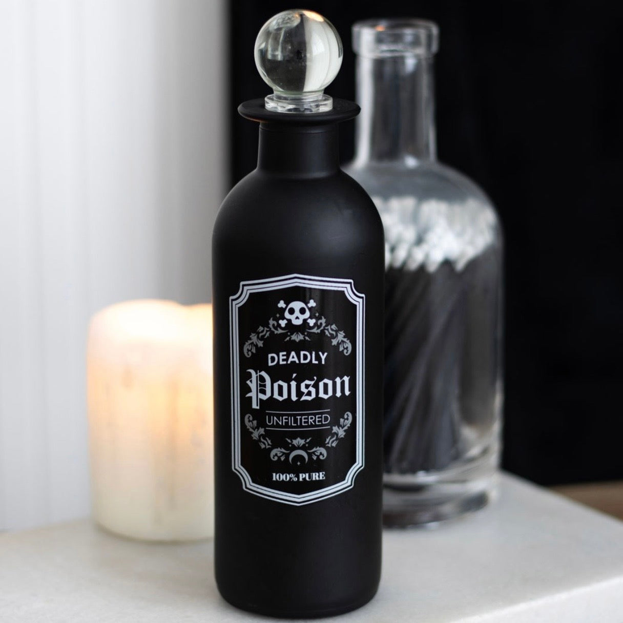 Decorative Glass Potion Bottle