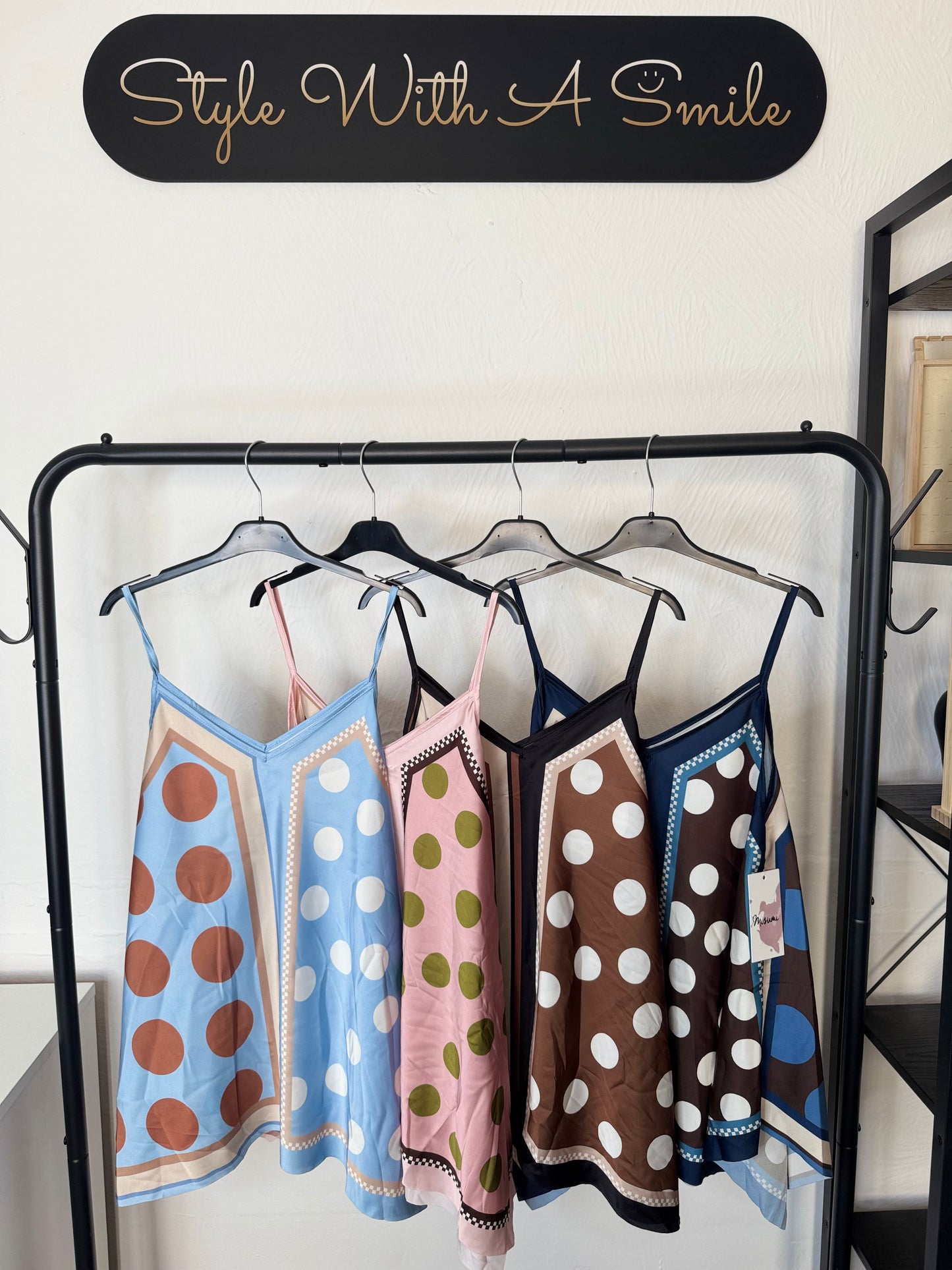 Moira - Polka Dot Cami Vest