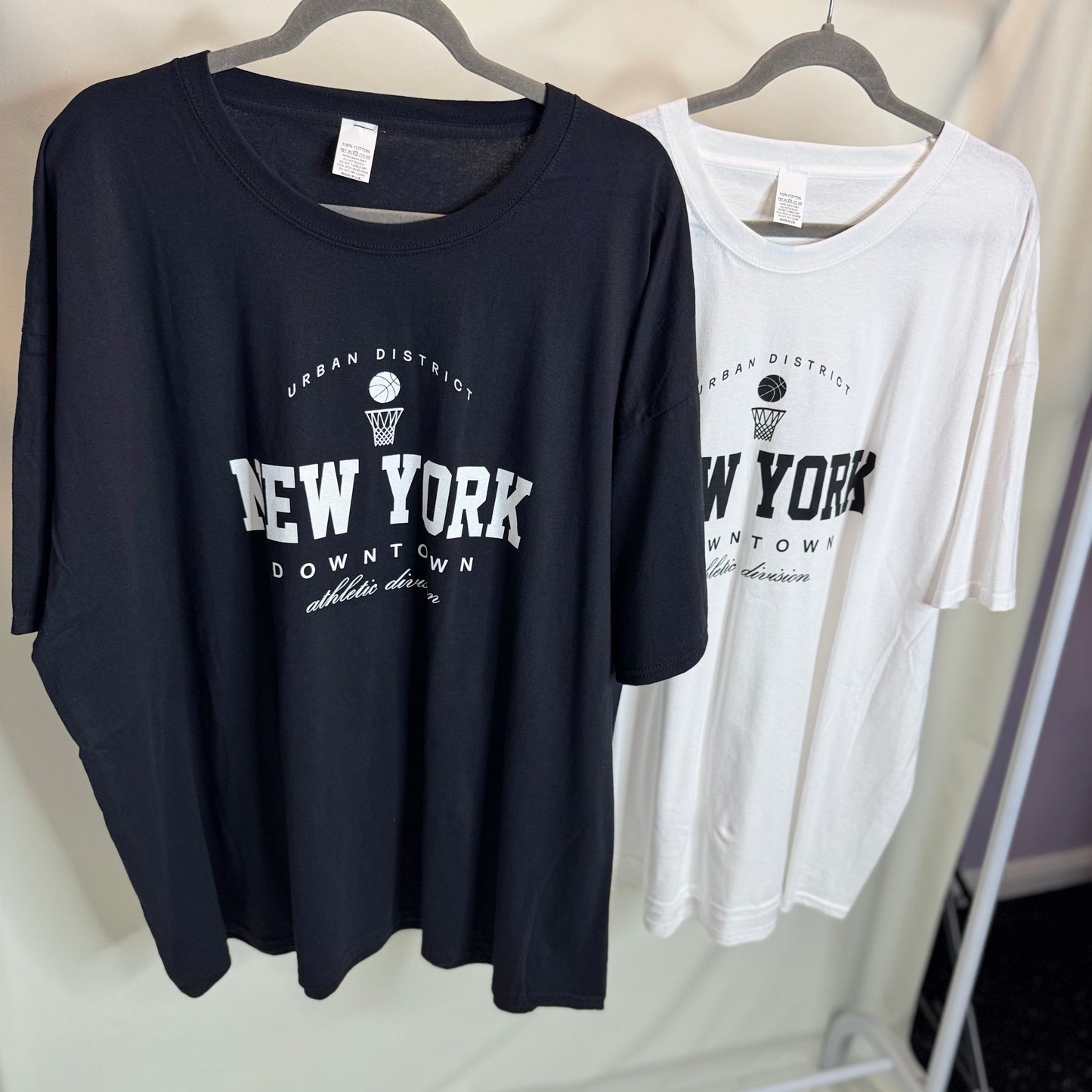 Bella - New York Oversized Cotton T Shirt