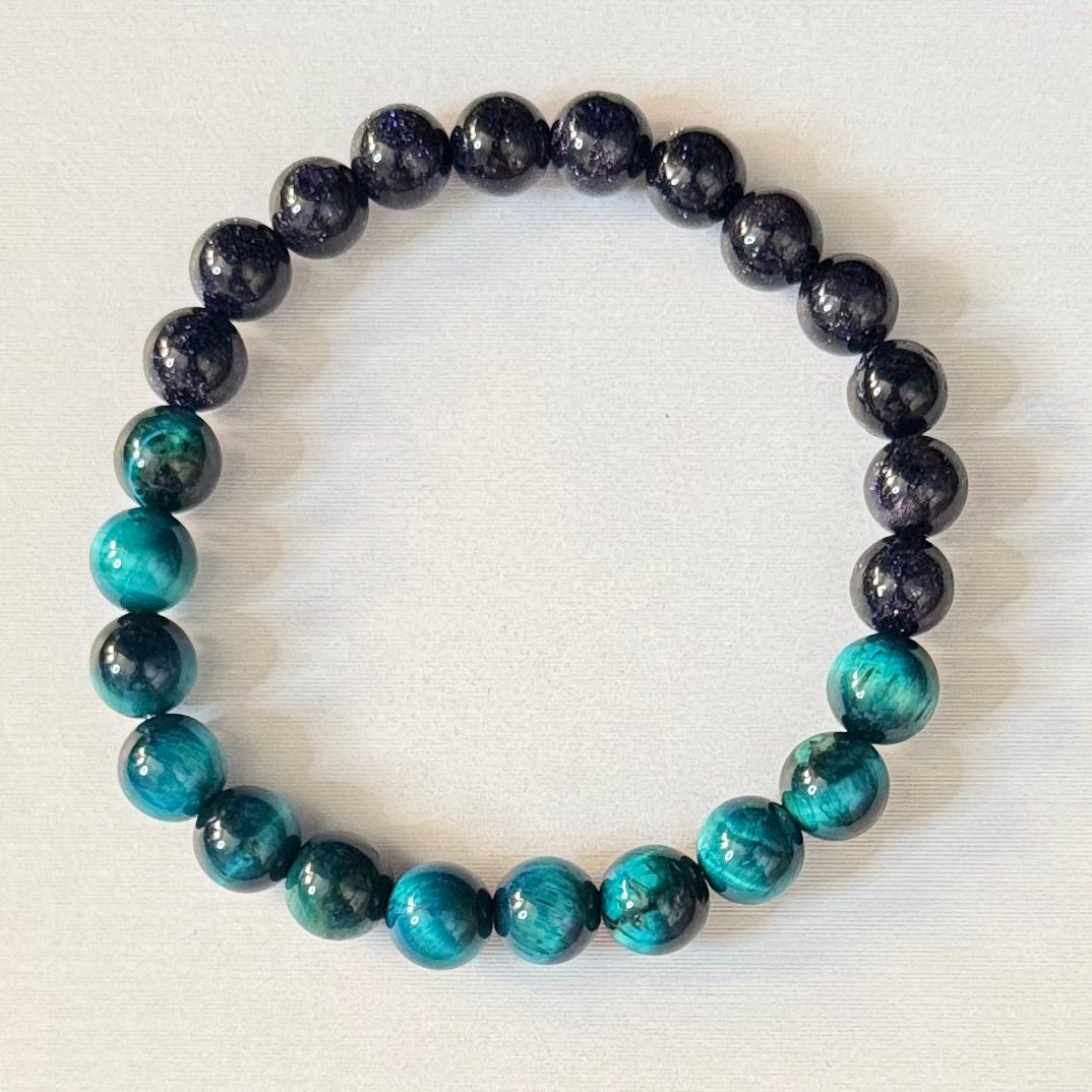 Exclusive Elasticated Beaded Bracelets - personalised available.