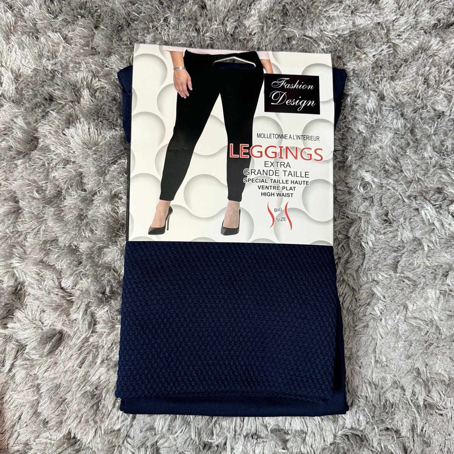 Ray - Fleeced Lined Leggings -  Womenswear Bottom Basic Everyday Stretchy.