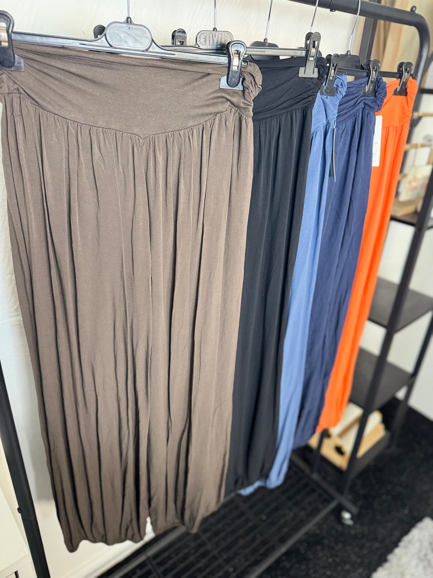 Kimi - Plain Harem Trousers
