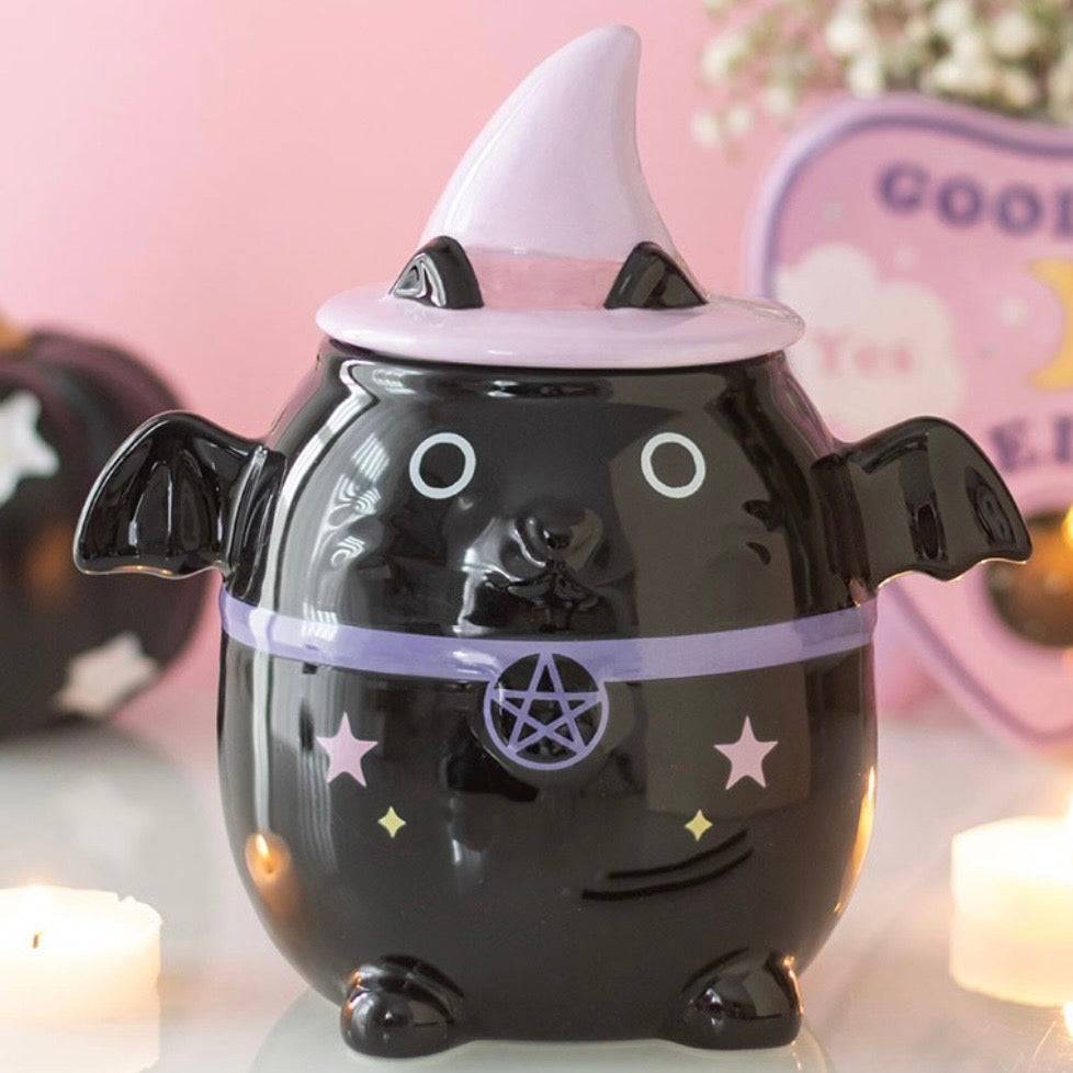 Pastel Bat Cat Oil Burner