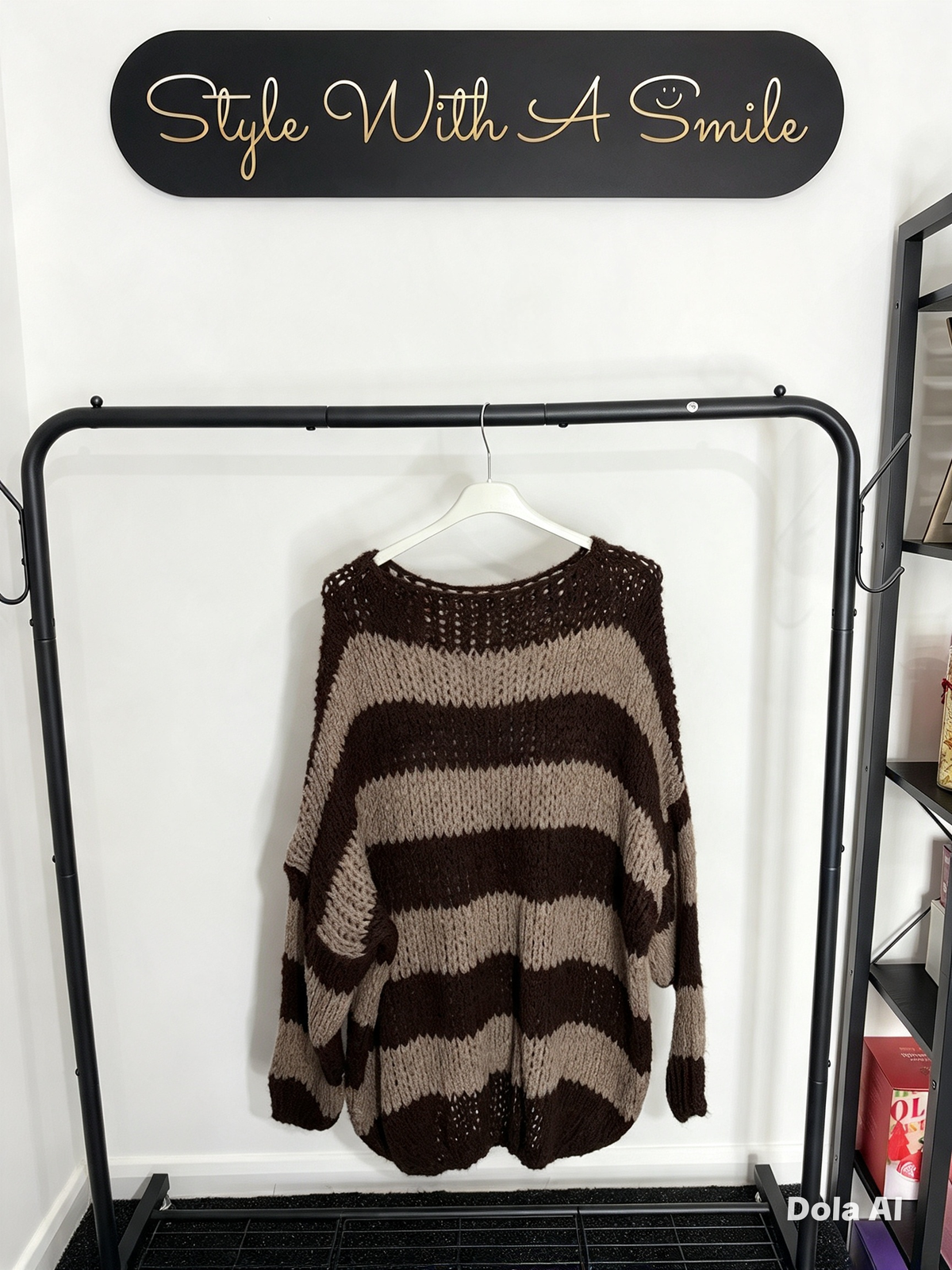 Shay - Chunky Knit Stripe Jumper