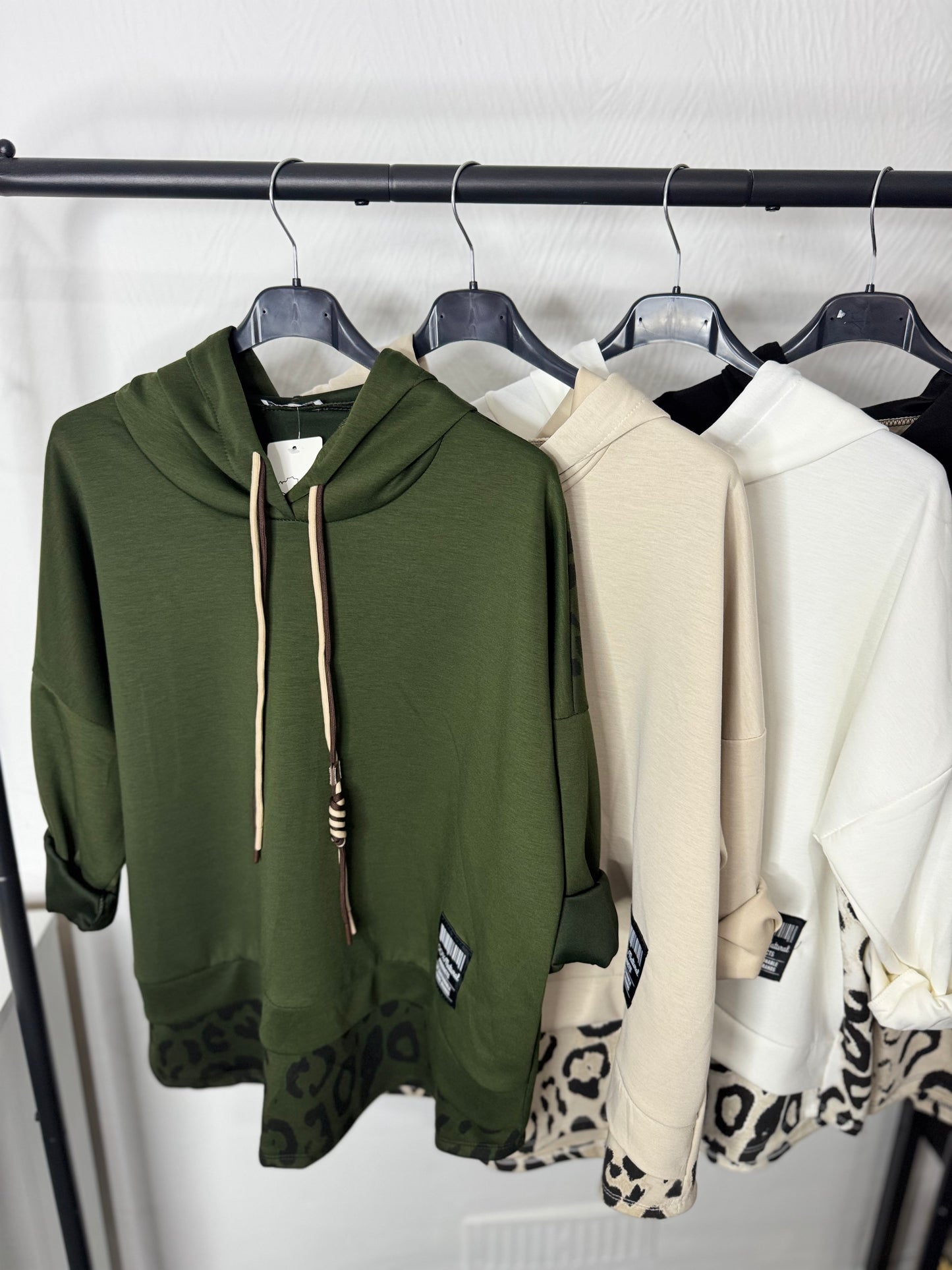 Lisa - Leopard Print Hoodie