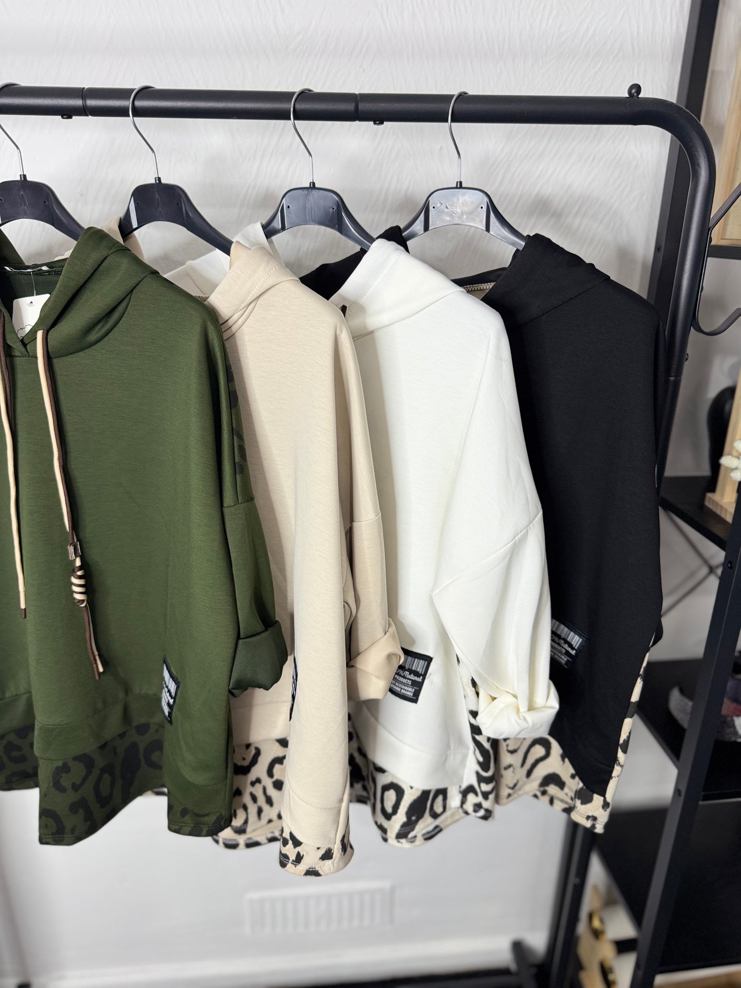 Lisa - Leopard Print Hoodie