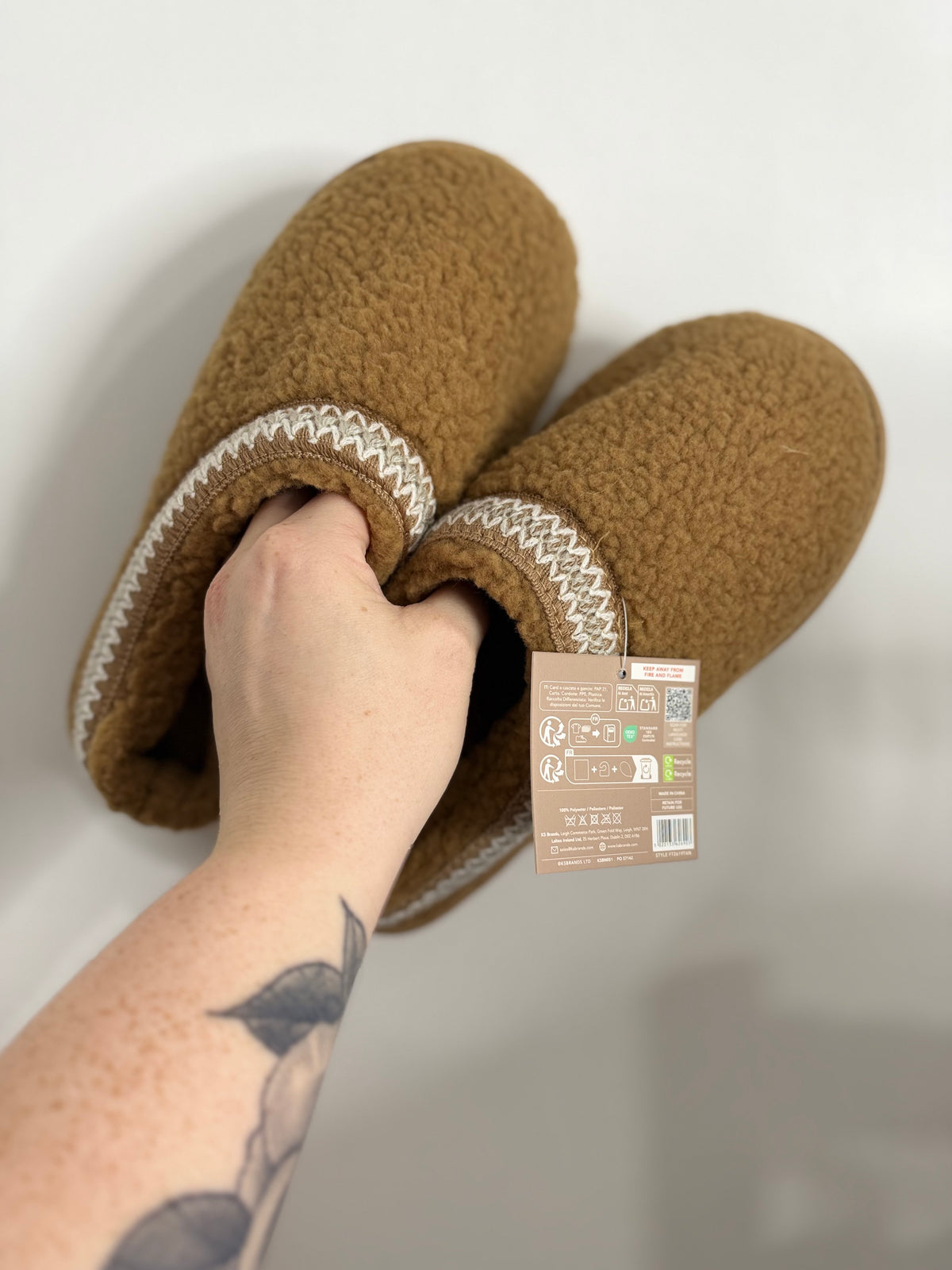 Teddy Tan Borg Slippers
