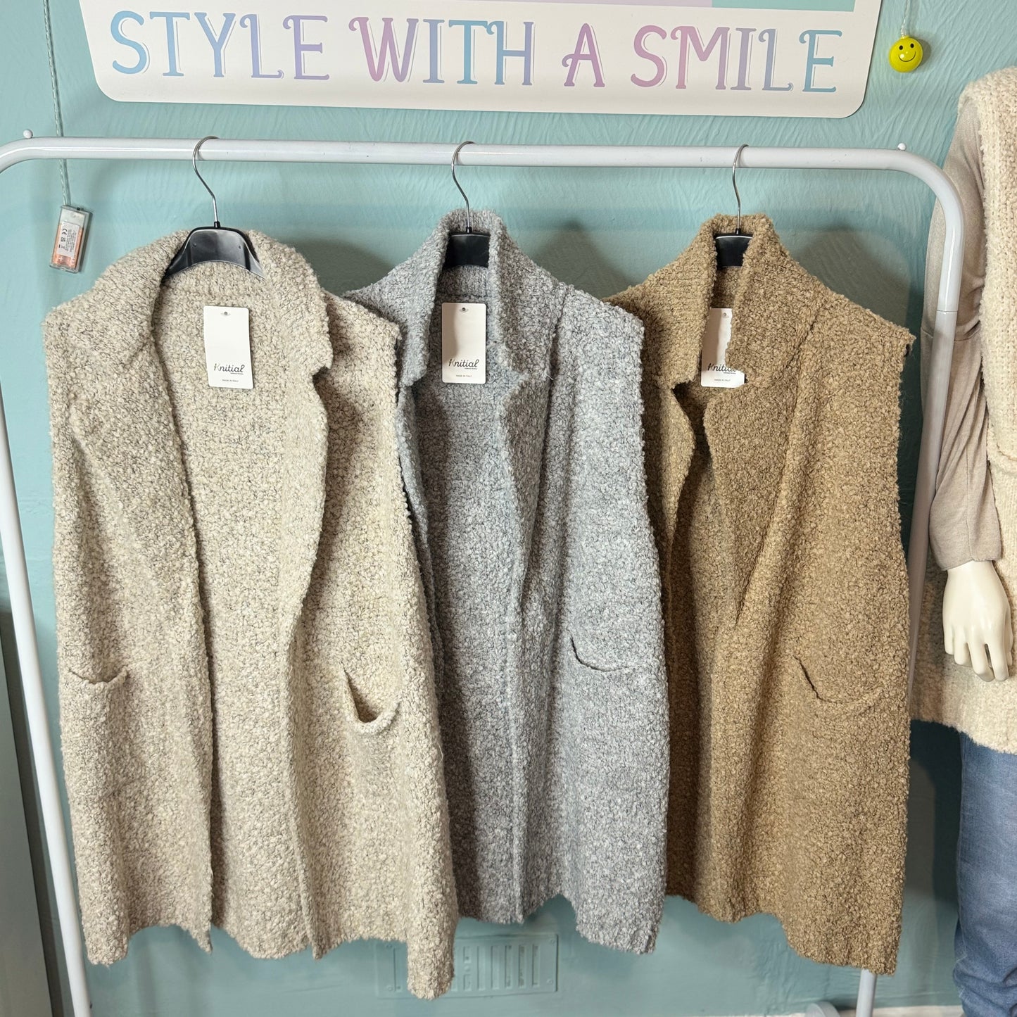 Mona - Soft Knit Chunky With Pockets -  Womenswear Knitwear.