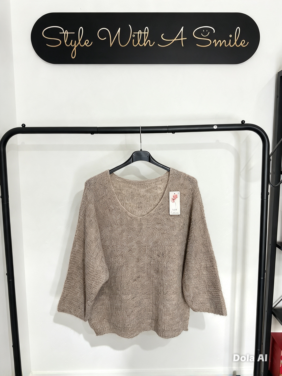 Maxine - Plain Knit Jumper