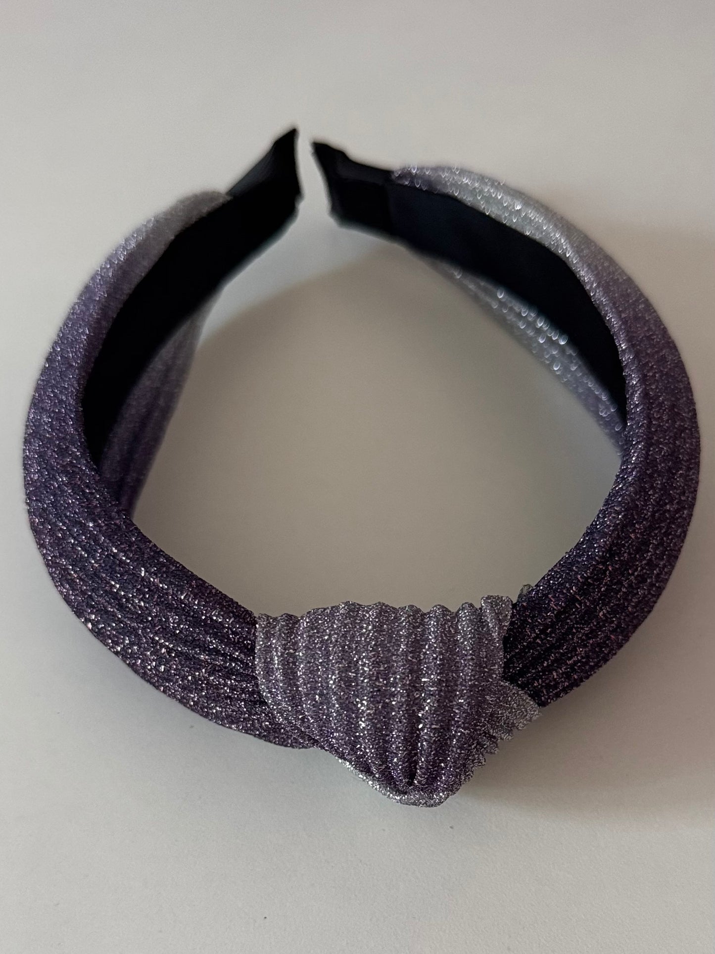 Two Toned Sparkle Knot Headband