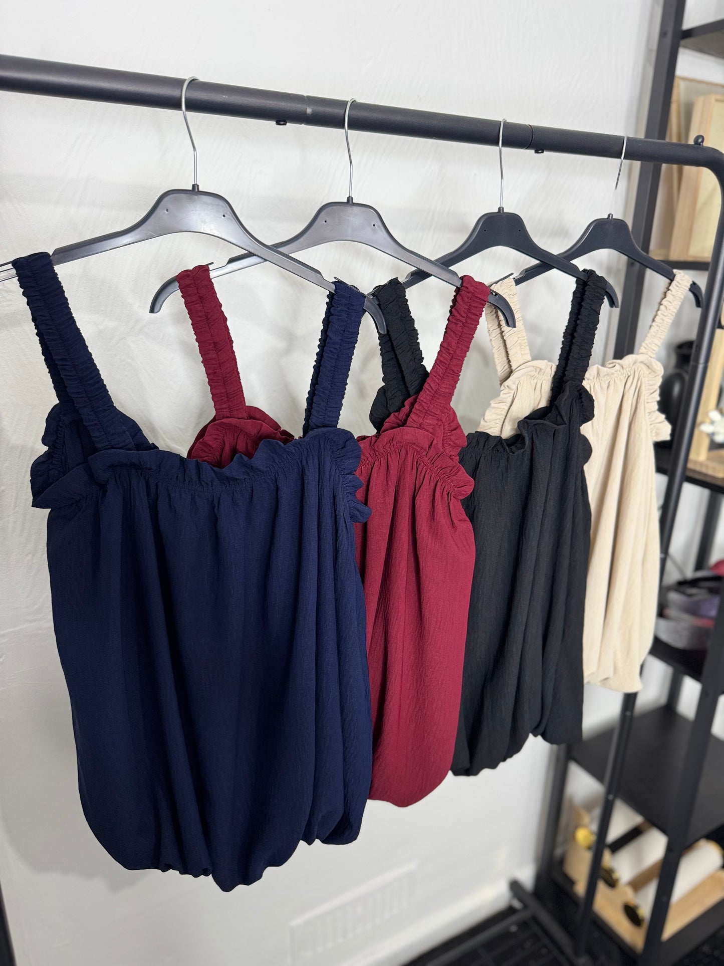 Chloe - Bubble Hem Vest