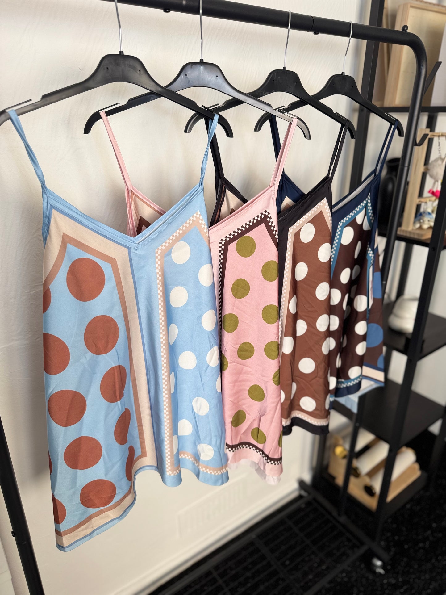 Moira - Polka Dot Cami Vest