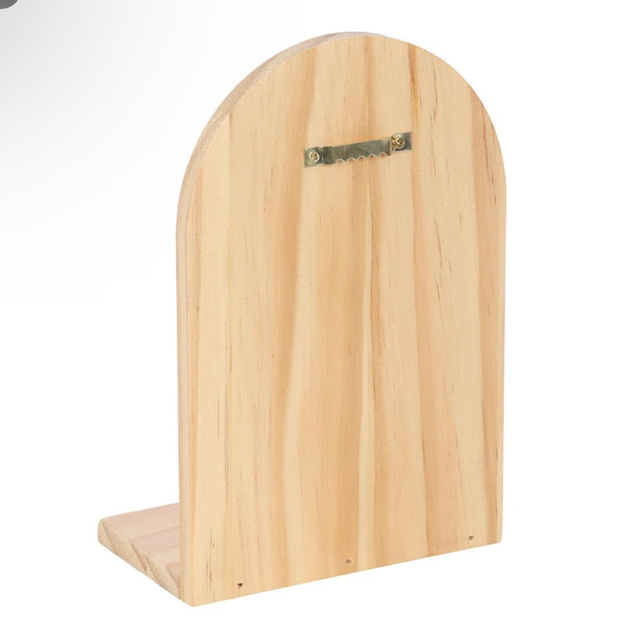 Natural Luna Moth Wooden Incense Holder Shelf