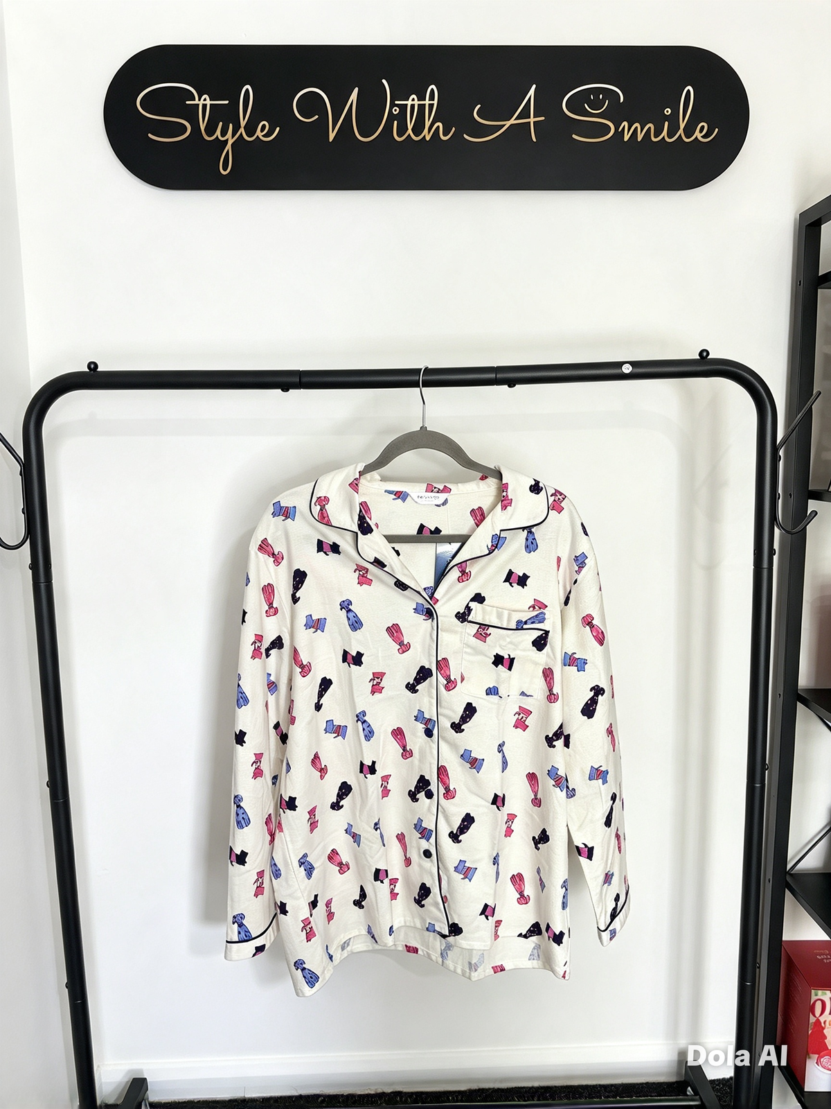 Pooch Button Cotton Pyjamas - SIZE UP!