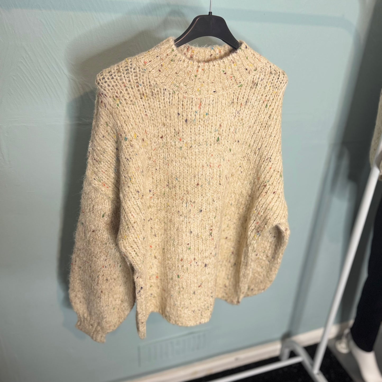 Elle - Speckle Knitted Jumper - up to a UK 20 - Knitwear Womenswear