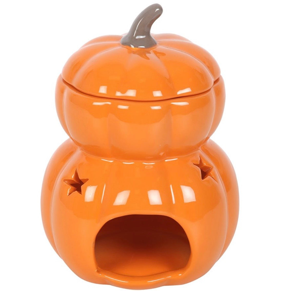 Stacked Pumpkin Oil Burner & Wax Warmer