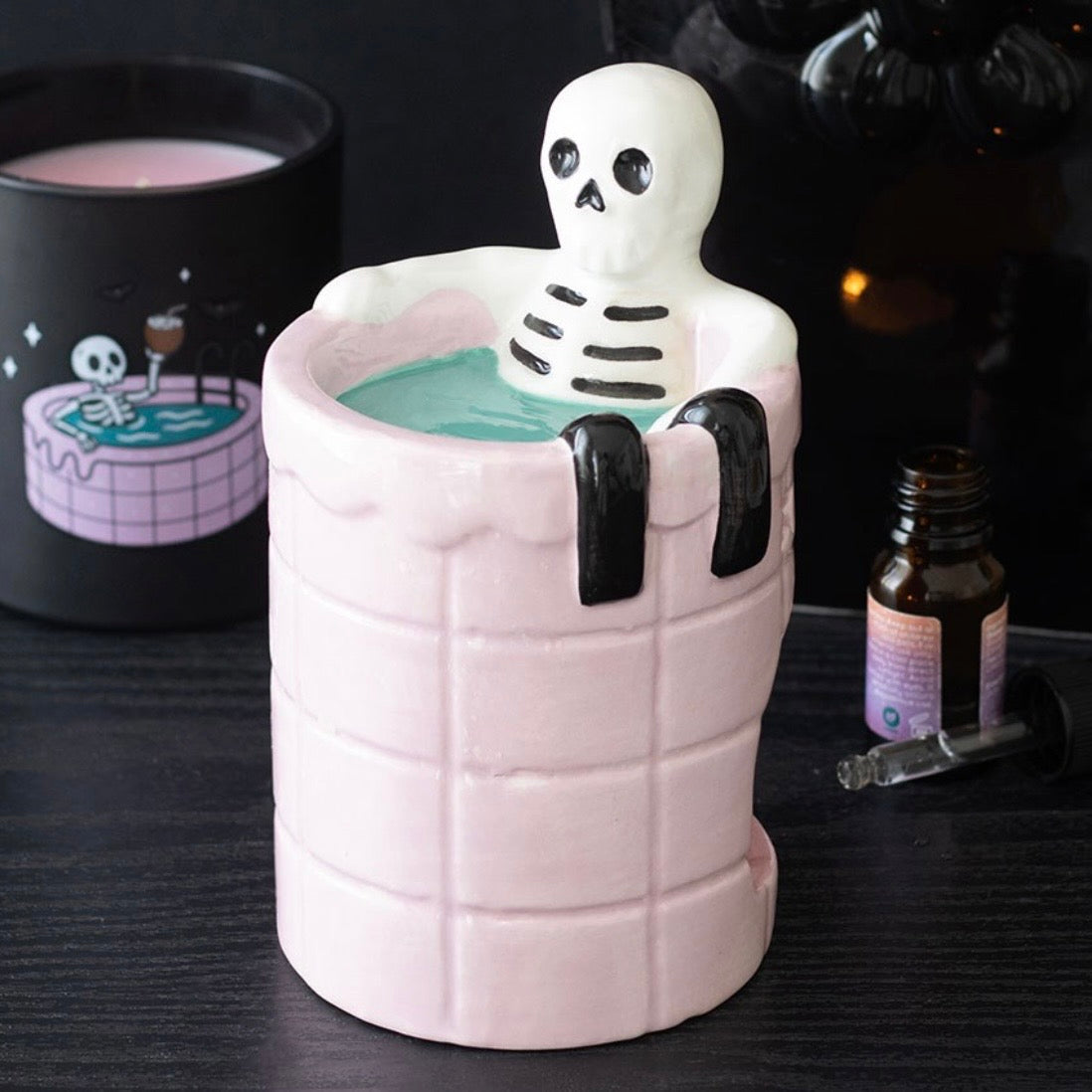 Dead Cool Skeleton Oil Burner