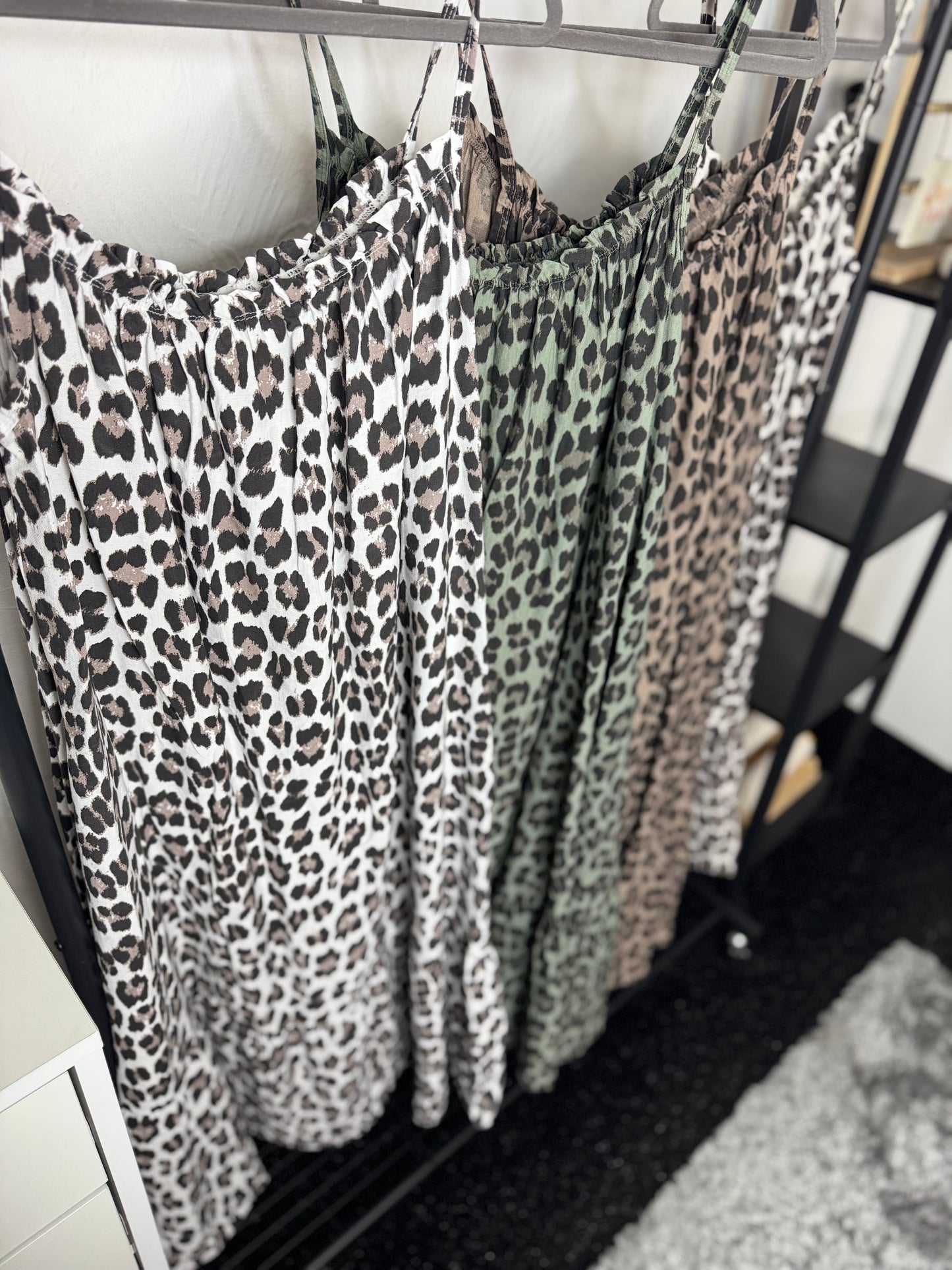Simone - Leopard Maxi Dress