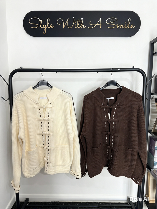 Cassidy - Military Cardigan