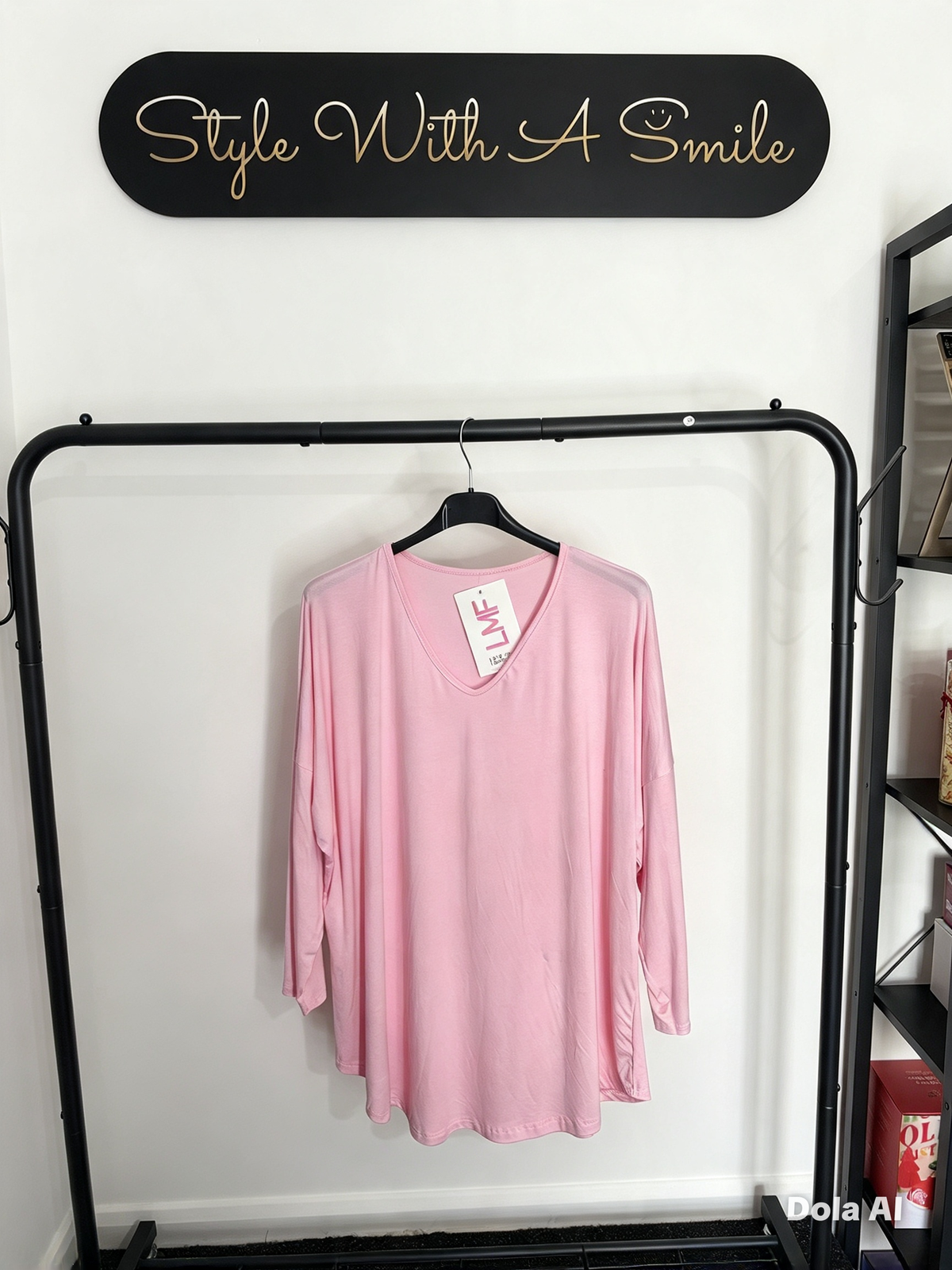 Stella - V Neck Long Sleeve Basic