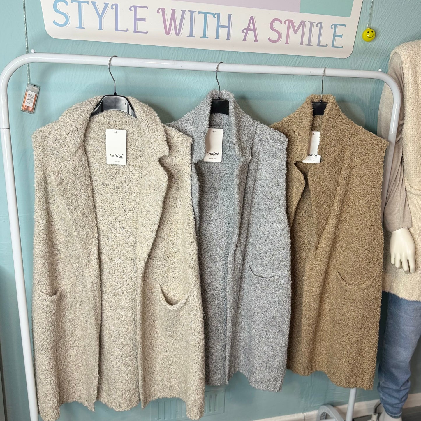 Mona - Soft Knit Chunky With Pockets -  Womenswear Knitwear.