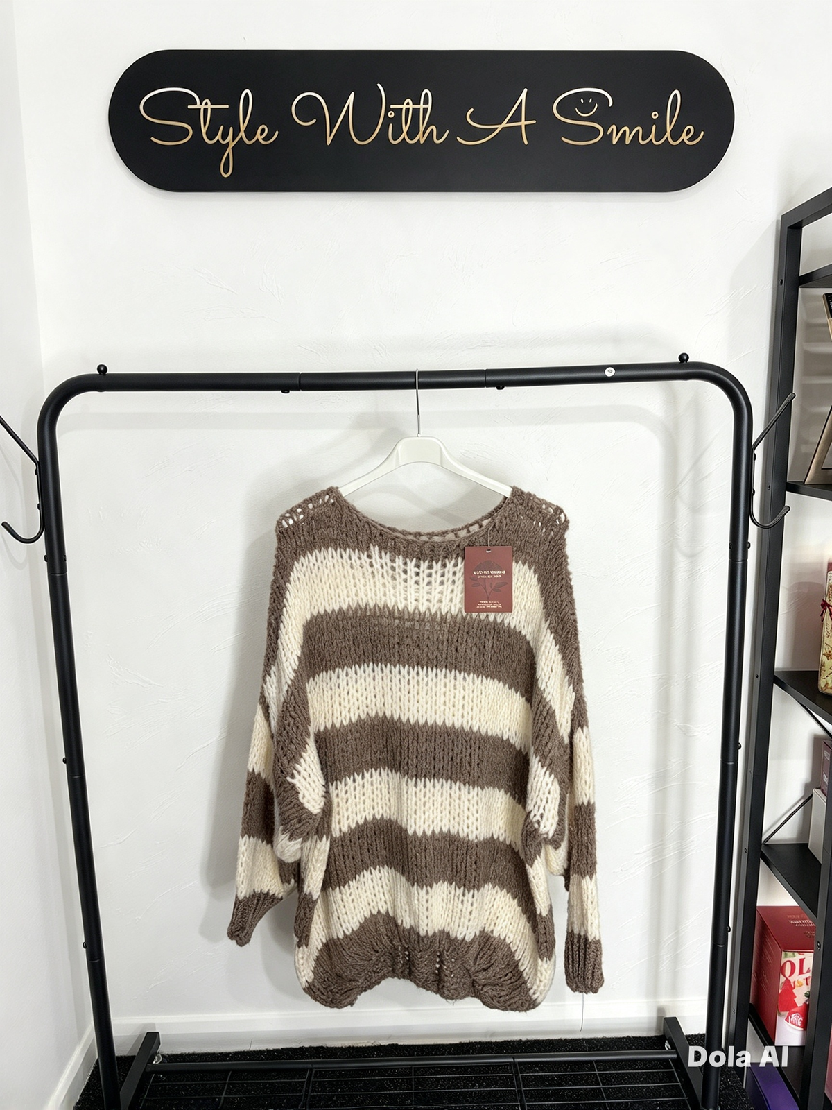 Shay - Chunky Knit Stripe Jumper