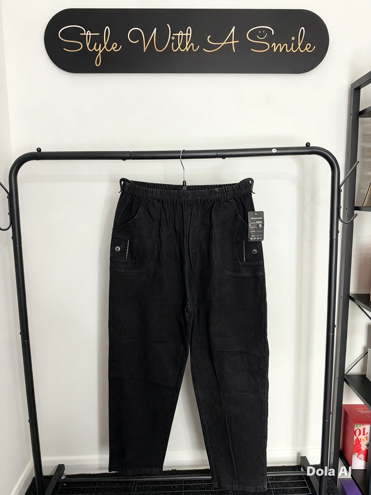 Shona - Washed Black Jeans/Jeggings