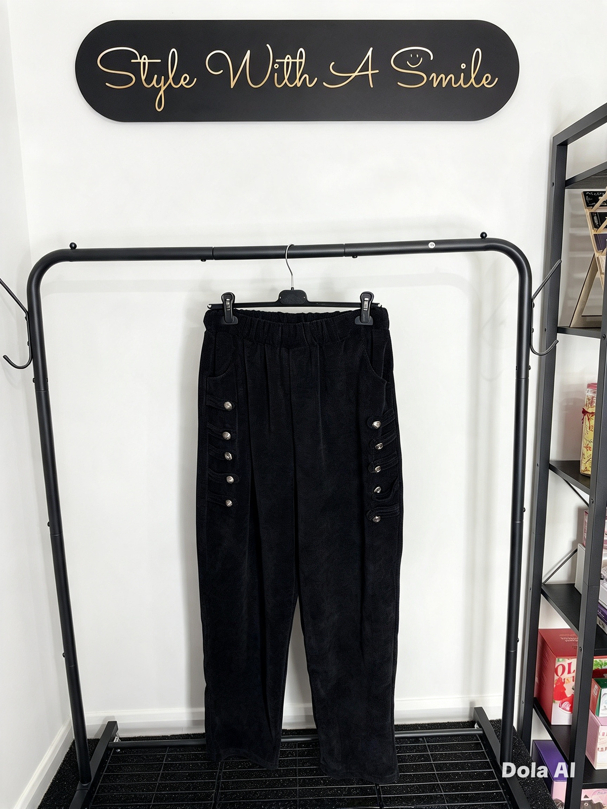 Heidi - Cord Military Trousers