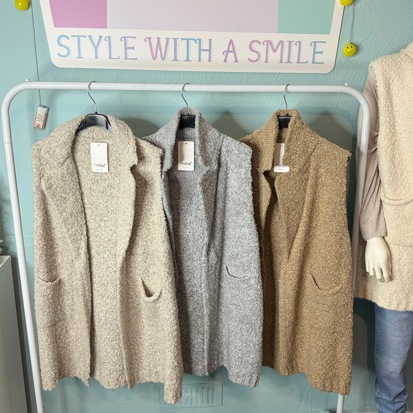 Mona - Soft Knit Chunky With Pockets -  Womenswear Knitwear.