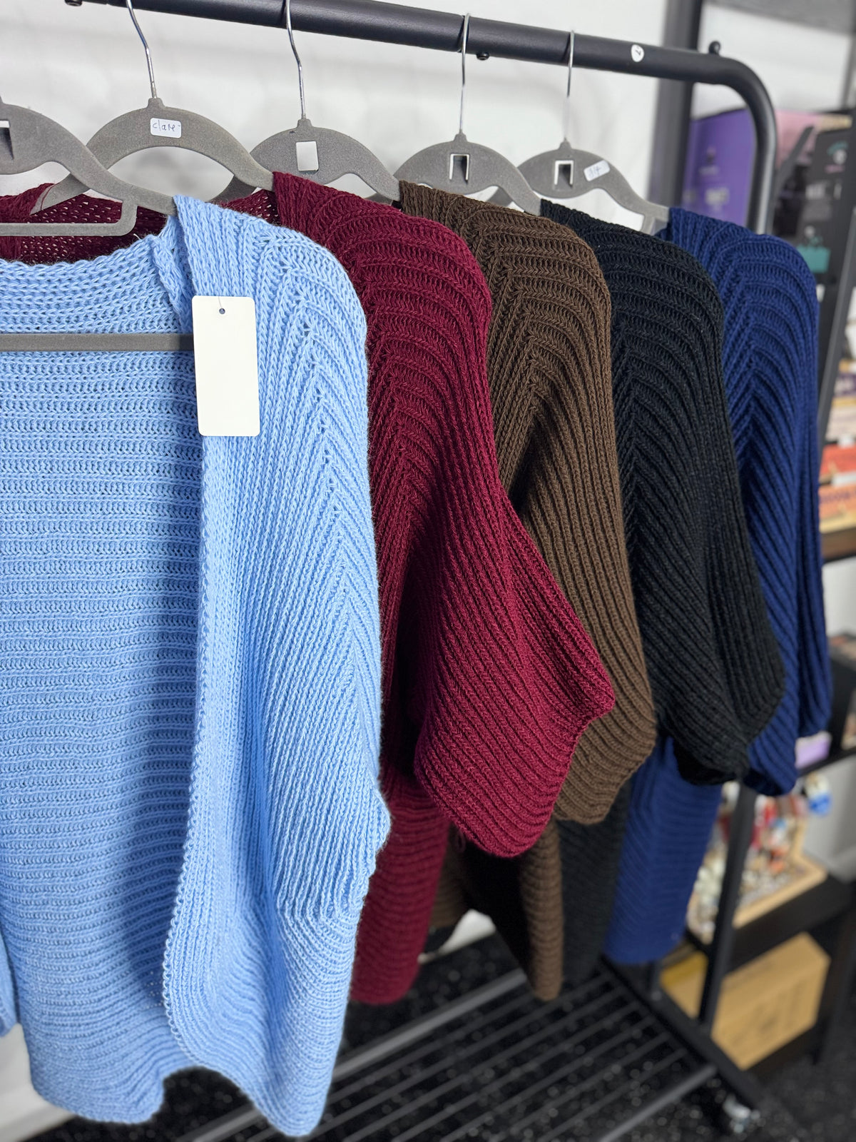 Clara - 3/4 Sleeve Knitted Cardigan