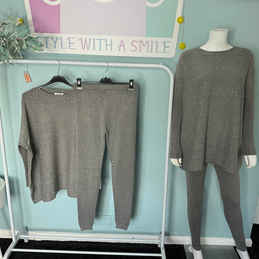 Freya - Diamanté Lounge Set -  Womenswear Loungewear.